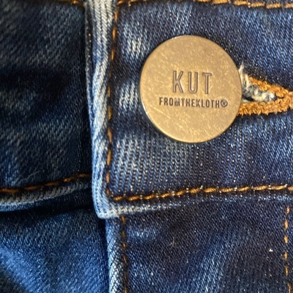 Kut From the Kloth Women’s Baby Bootcut Jeans Mid Rise Medium Wash Size 8S Denim - Picture 5 of 14